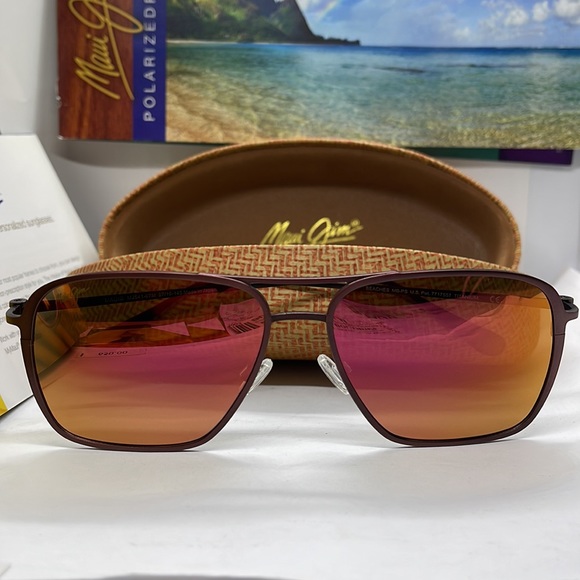 Brand New Maui Jim Polarized Classic double bridge Copper with Copper mirror - Picture 2 of 8